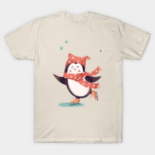 Skating penguin T-Shirt